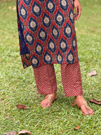 KLA 9204- Elegant 3-piece cotton kurti set for a stylish look.