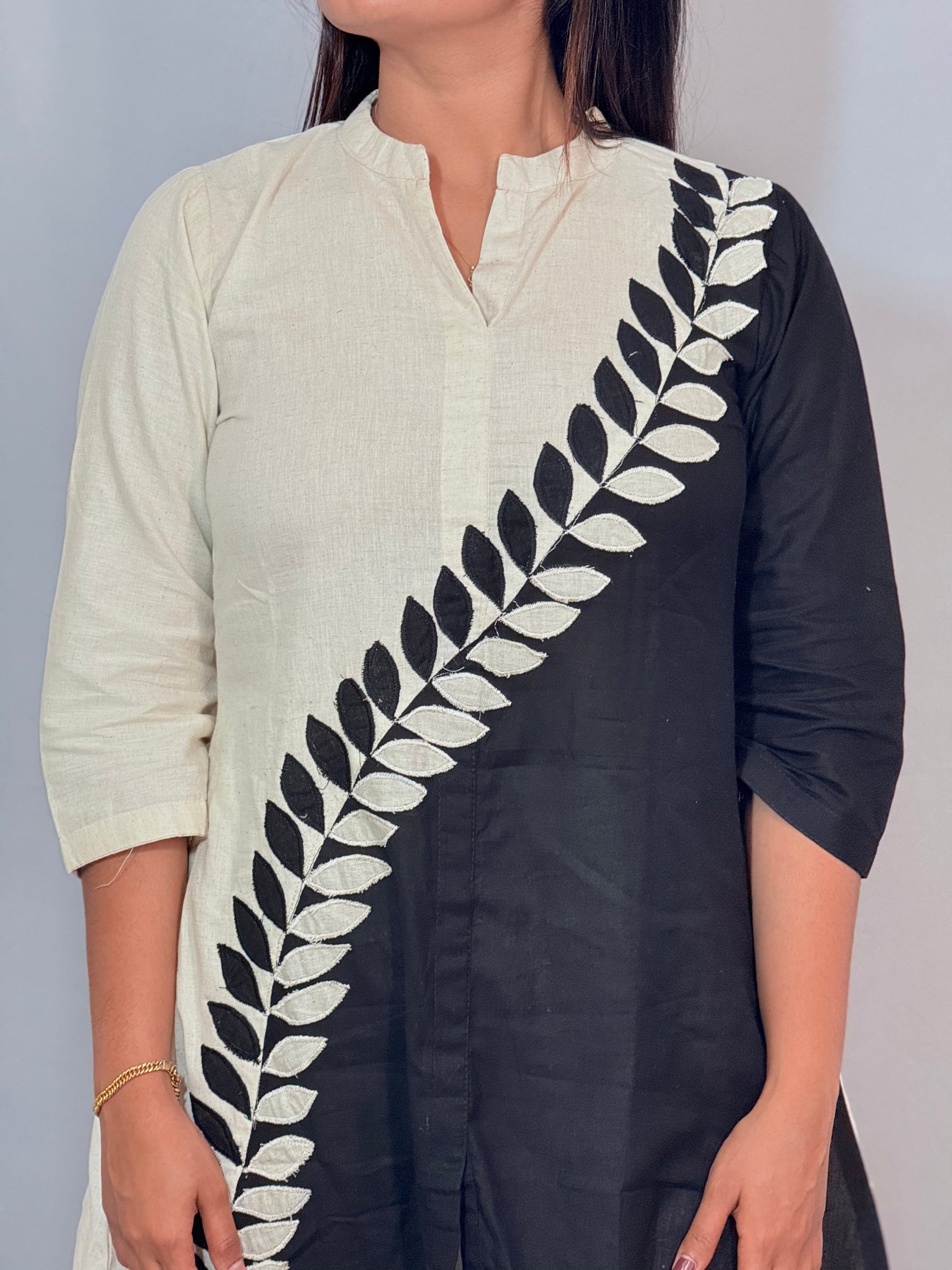 Black and white printed cord set - KLA2013