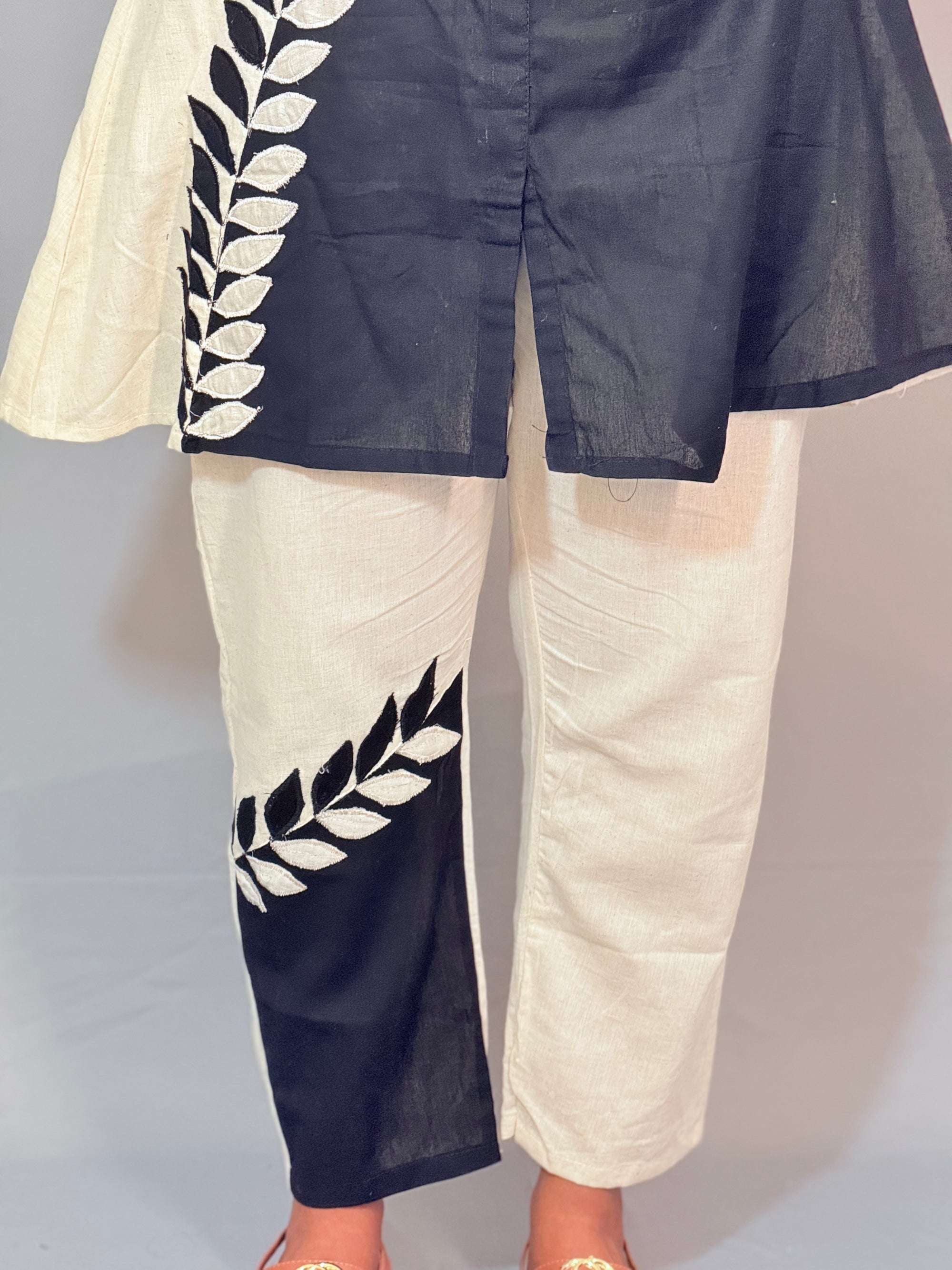 Black and white printed cord set - KLA2013