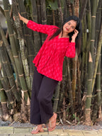 Rani pink short kurti - KLA 9113