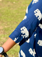 Comfortable and stylish cotton shirt dress - KLA9307