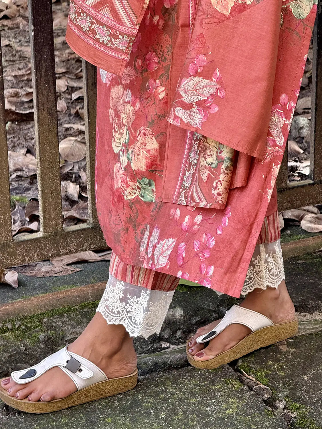 Semi Modal Printed Kurti - K3239