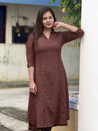 Pure Cotton Single Kurti - K3231