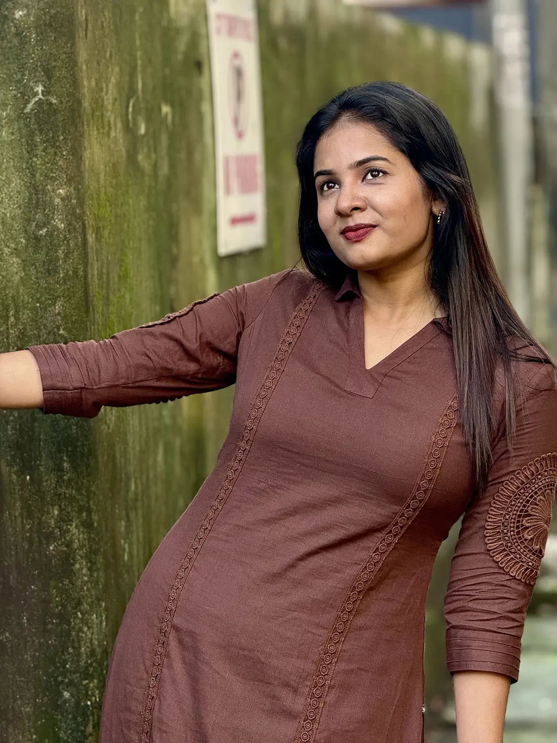 Pure Cotton Single Kurti - K3231