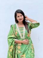 Semi Modal Printed Kurti - K3232