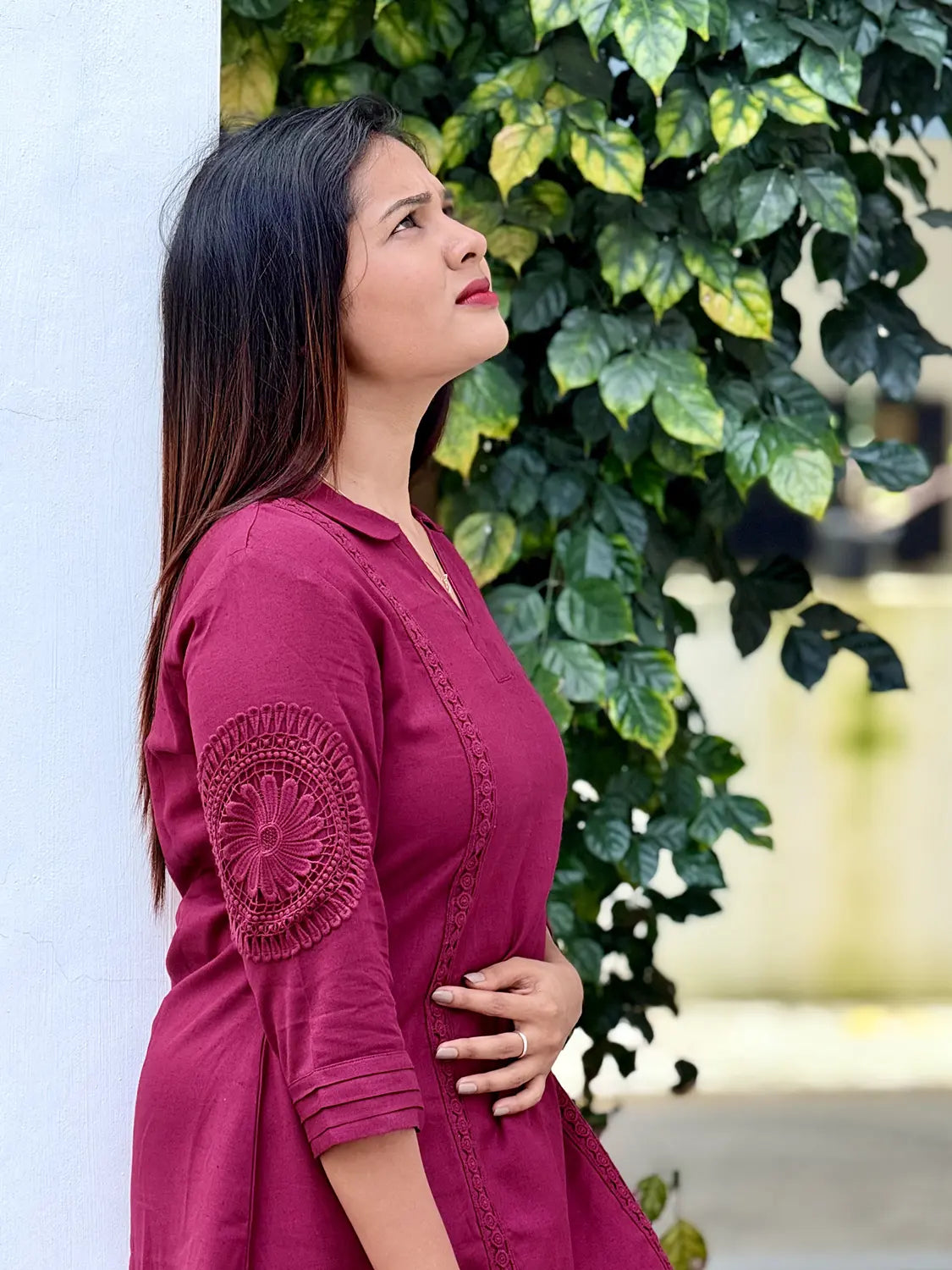 Pure Cotton Single Kurti - K3238