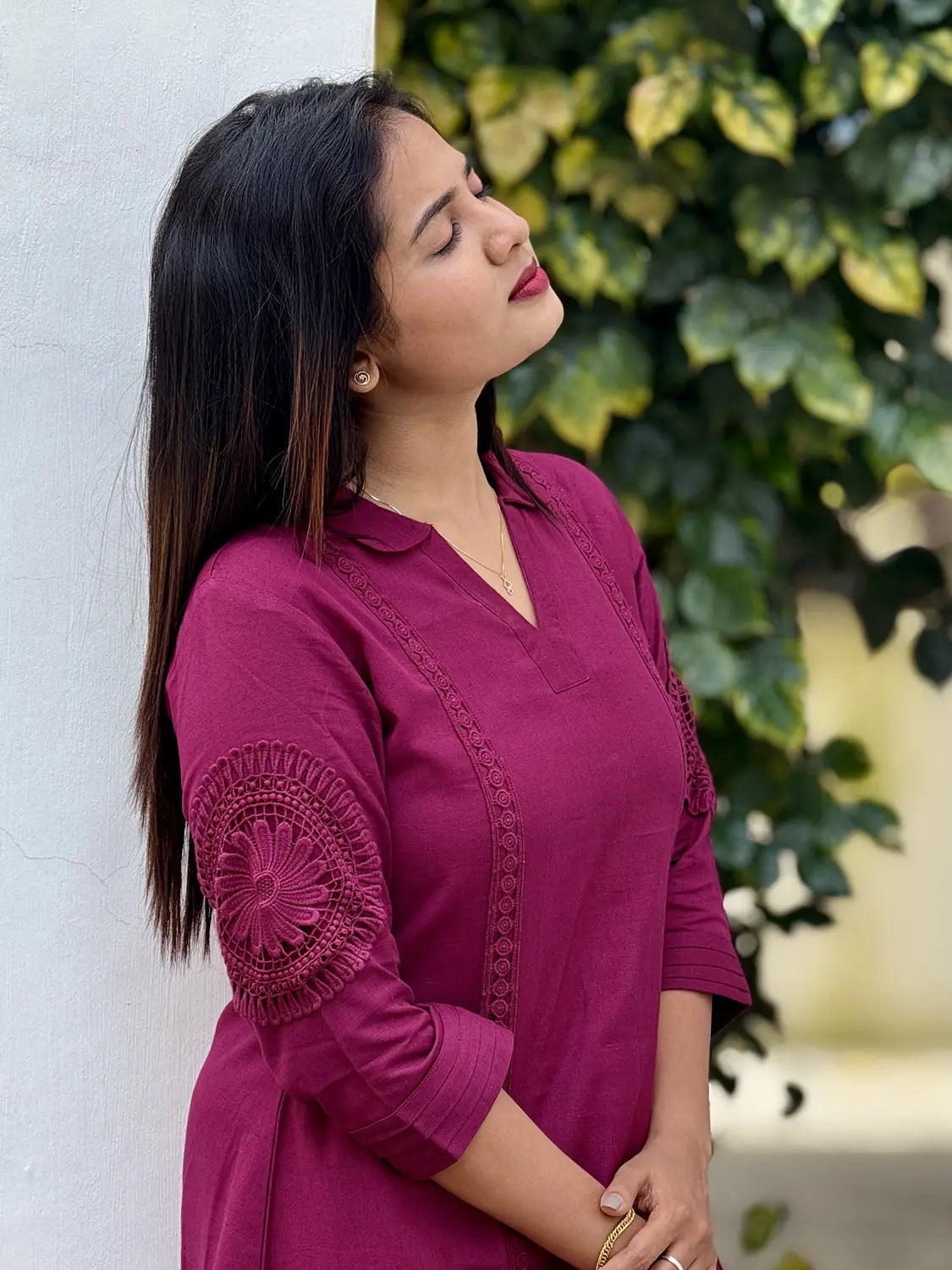 Pure Cotton Single Kurti - K3238