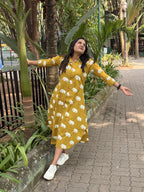 Comfortable and stylish cotton shirt dress - KLA9309